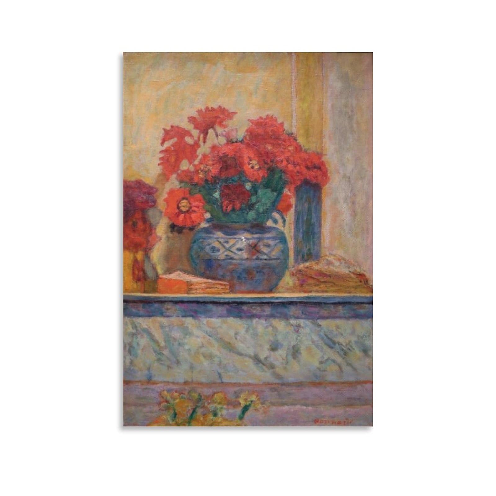 Amazon.co.jp: Pierre Bonnard ピエール・ボナール 《花》ポスター